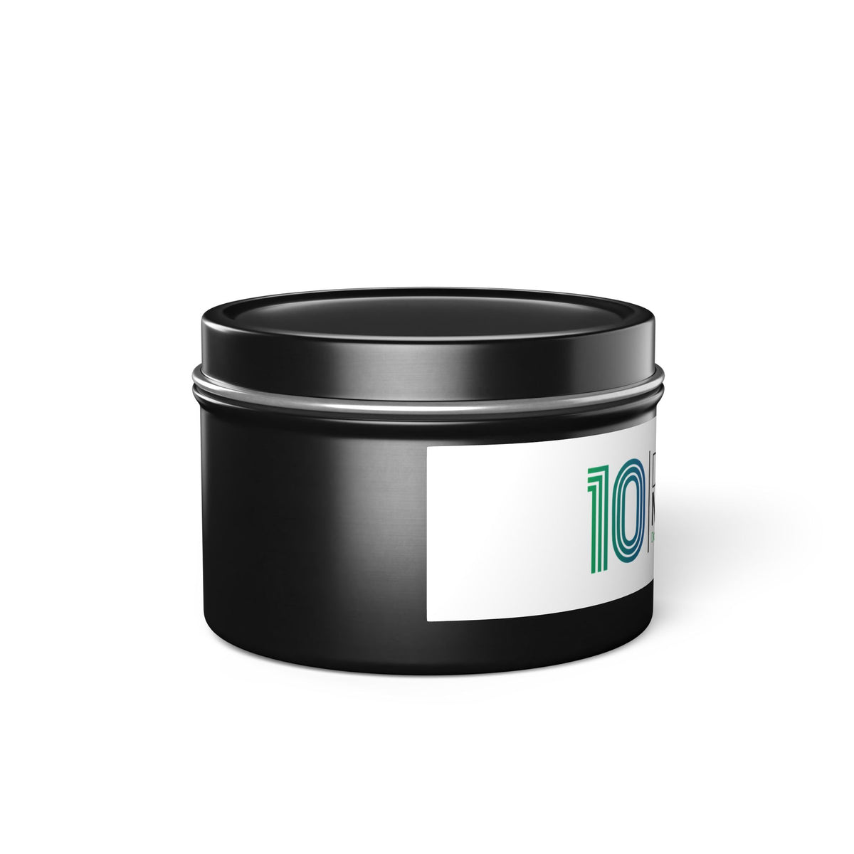 10th Anniversary Scented Tin Candle, 4oz, 8oz