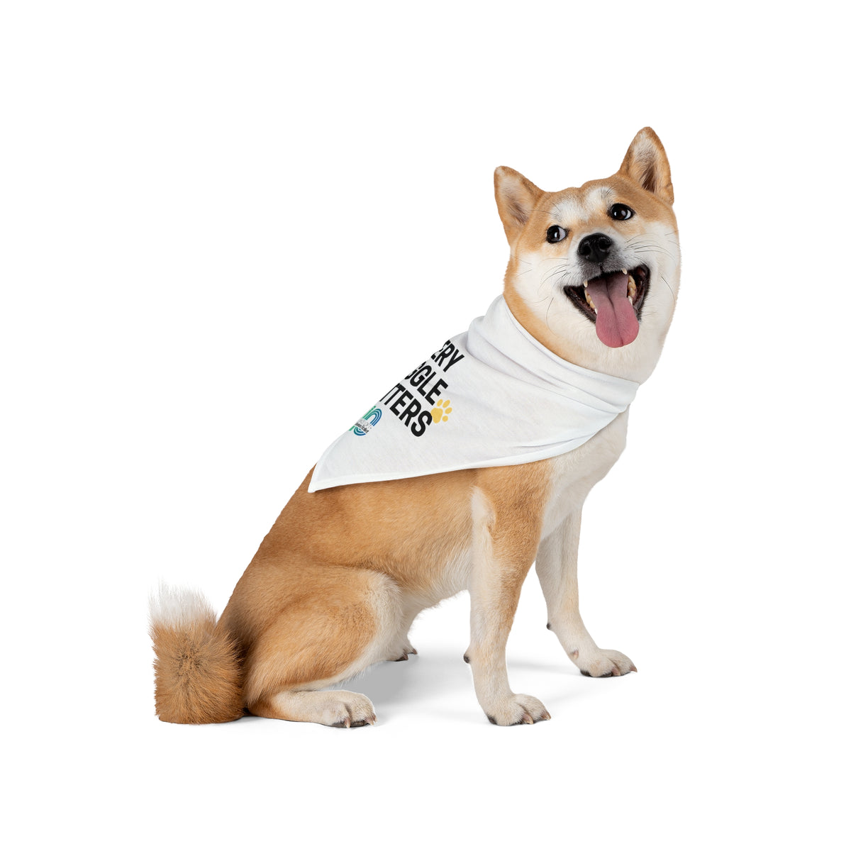 Every Wiggle Matters Pet Bandana