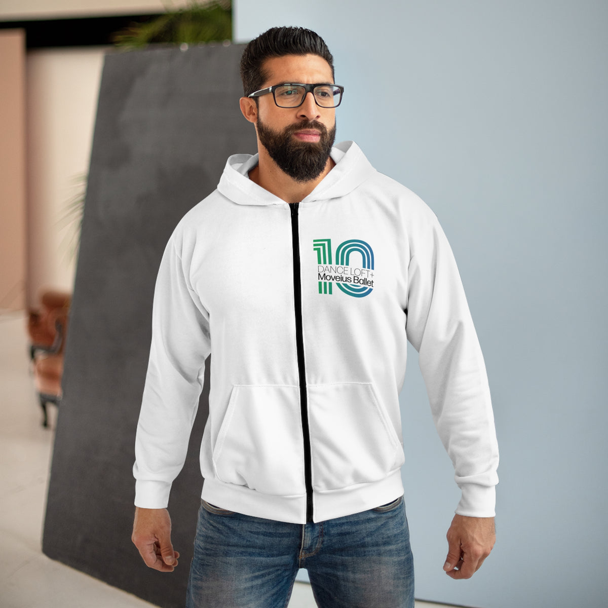 Every Movement Matters, 10th, Zip Hoodie