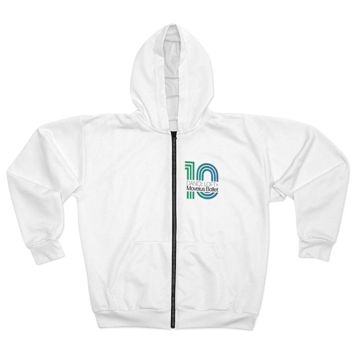 Every Movement Matters, 10th, Zip Hoodie