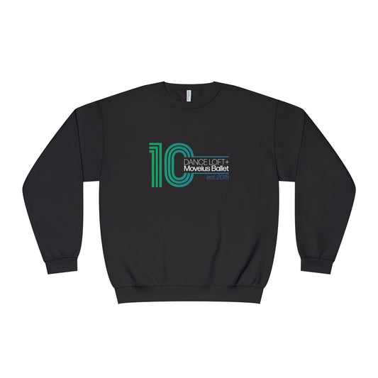 10th Anniversary Dance Loft Movius Ballet Crewneck Sweatshirt