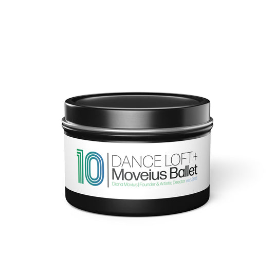 10th Anniversary Scented Tin Candle, 4oz, 8oz