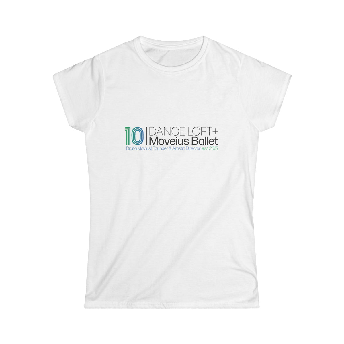 Women's Tee — 10th Anniversary, white